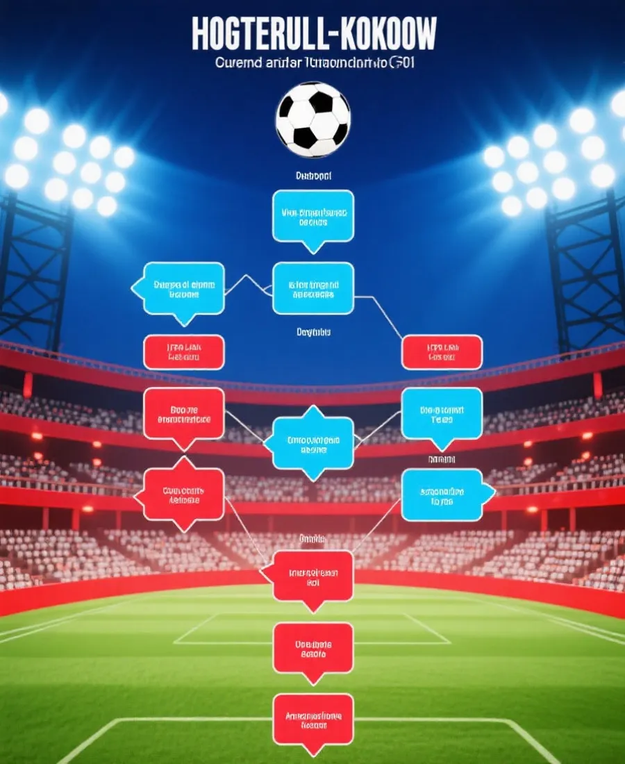 世界盃淘汰賽晉級圖示意圖