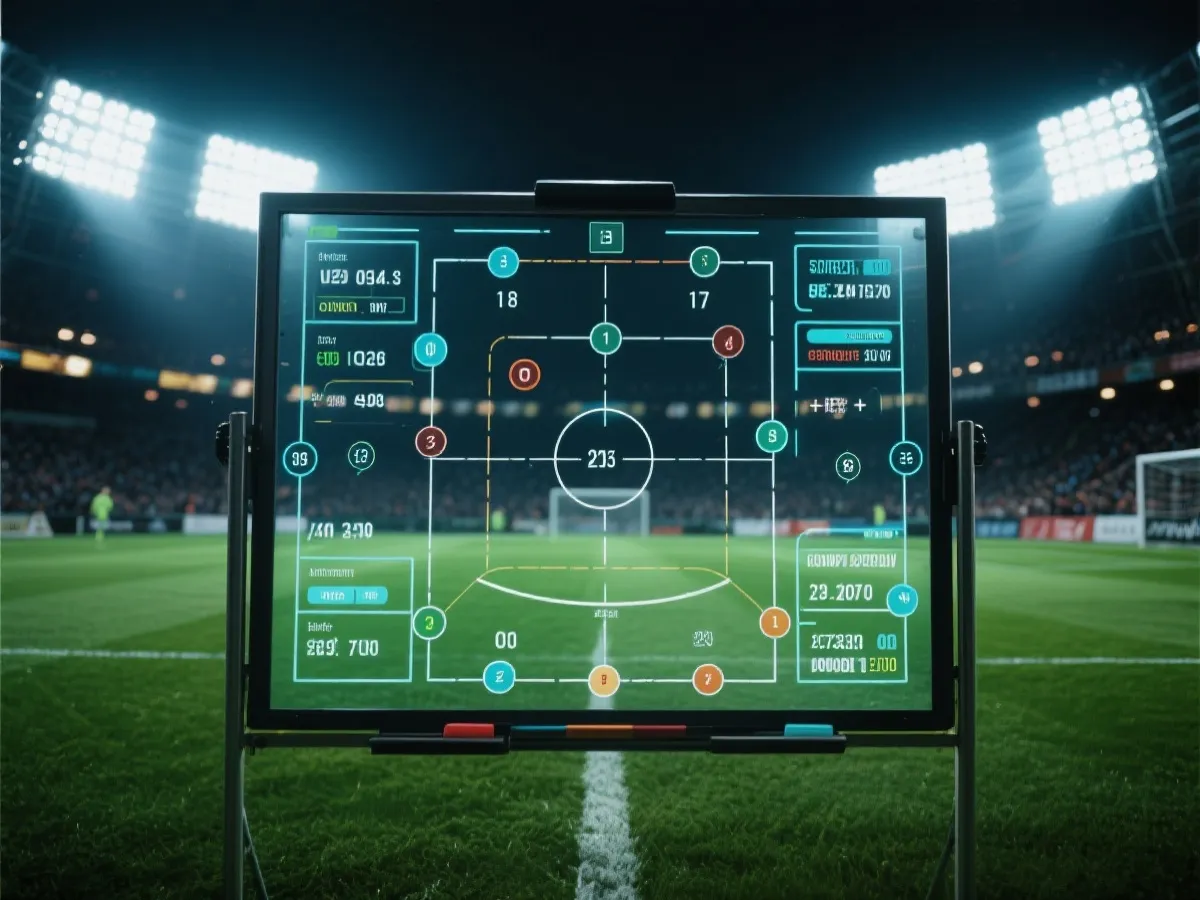 世界盃賽事分析與戰術觀察示意圖